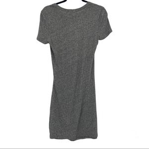 nPhilanthropy Gray Jazz Knotted Jersey Dress Small